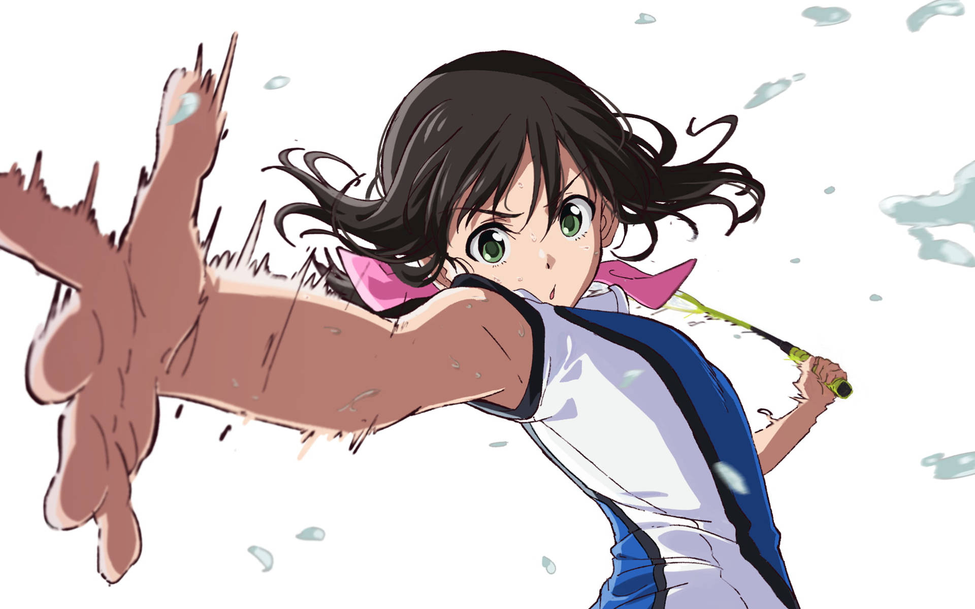 Badminton Anime Hanebad Background