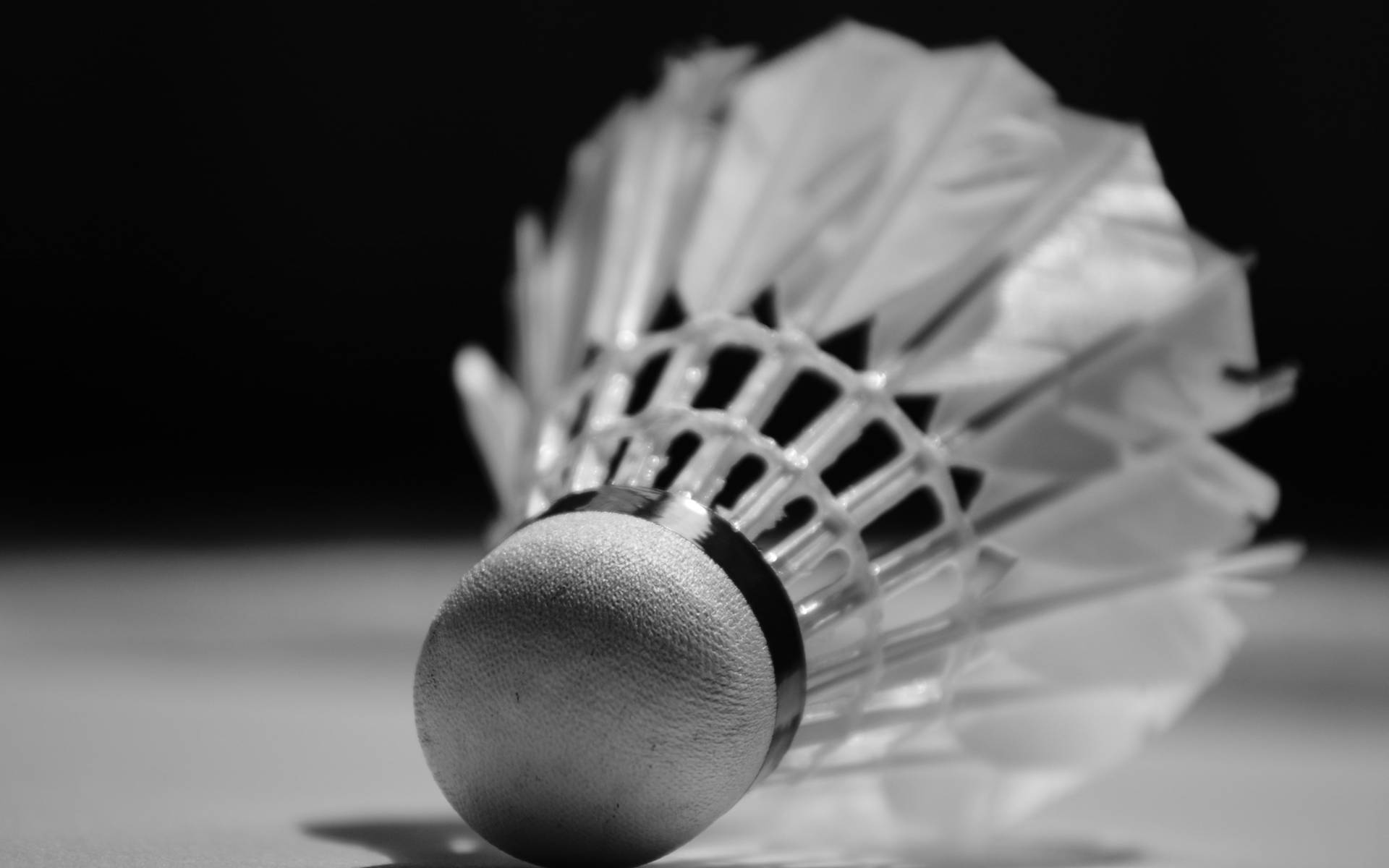 Badminton Shuttlecock Microphotography Background