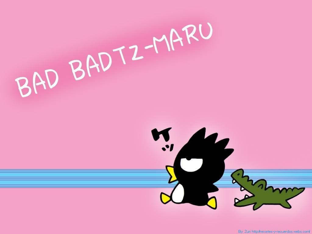 Badtz Maru And Sanrio Friend Pochi Background