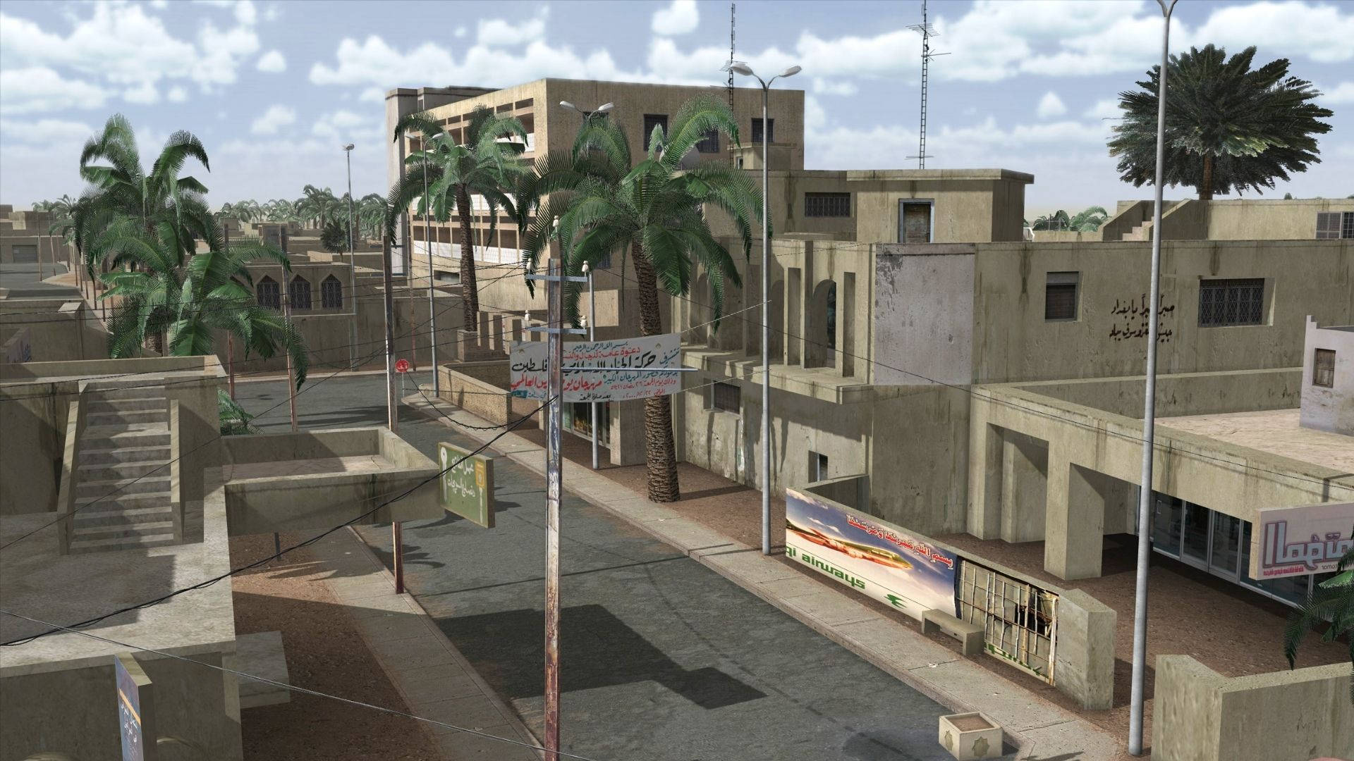 Baghdad Virtual City Background