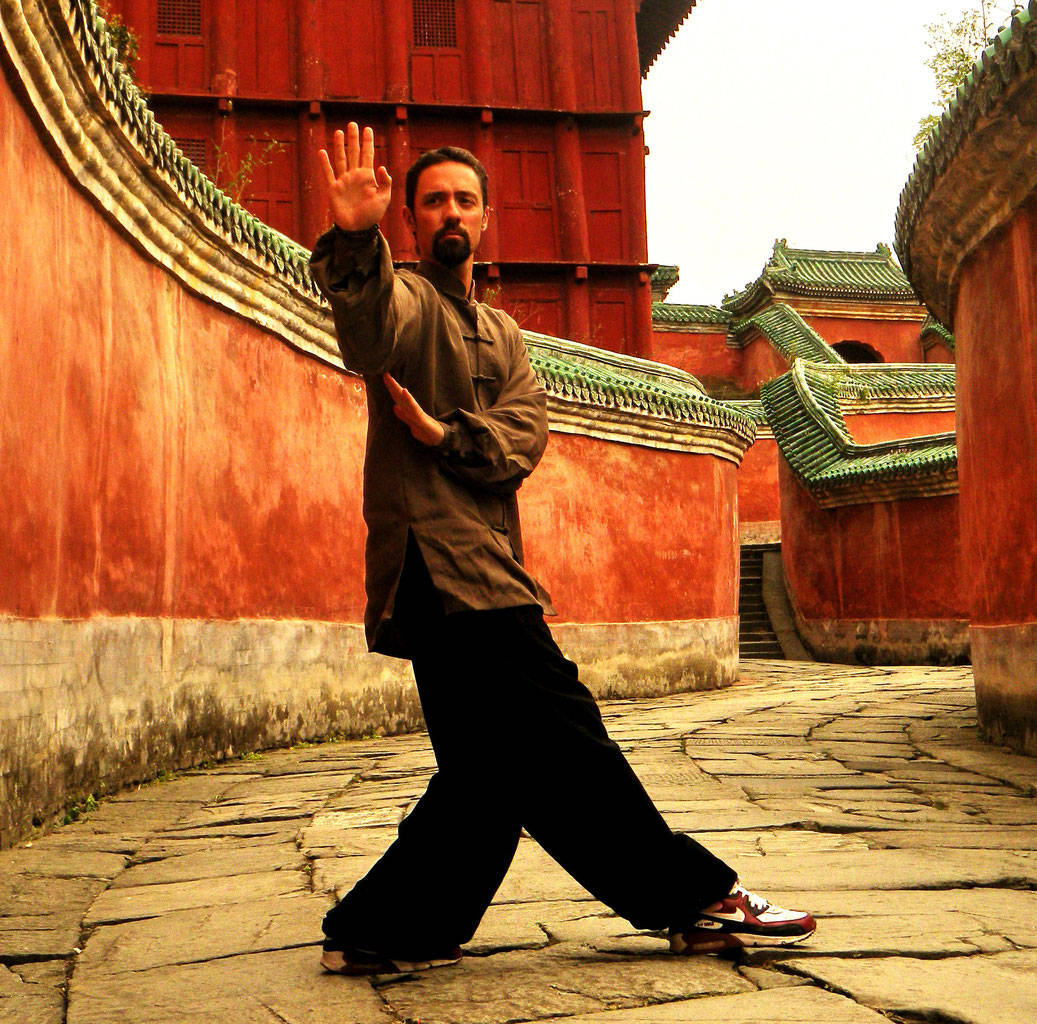 Bagua Martial Arts In China Background