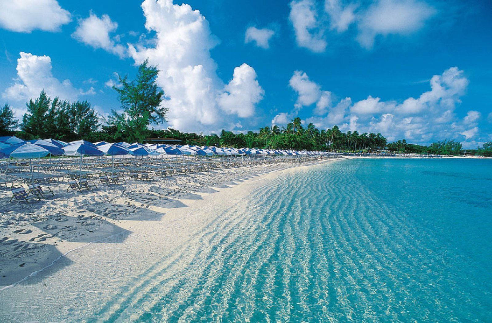 Bahamas Great Stirrup Cay Background