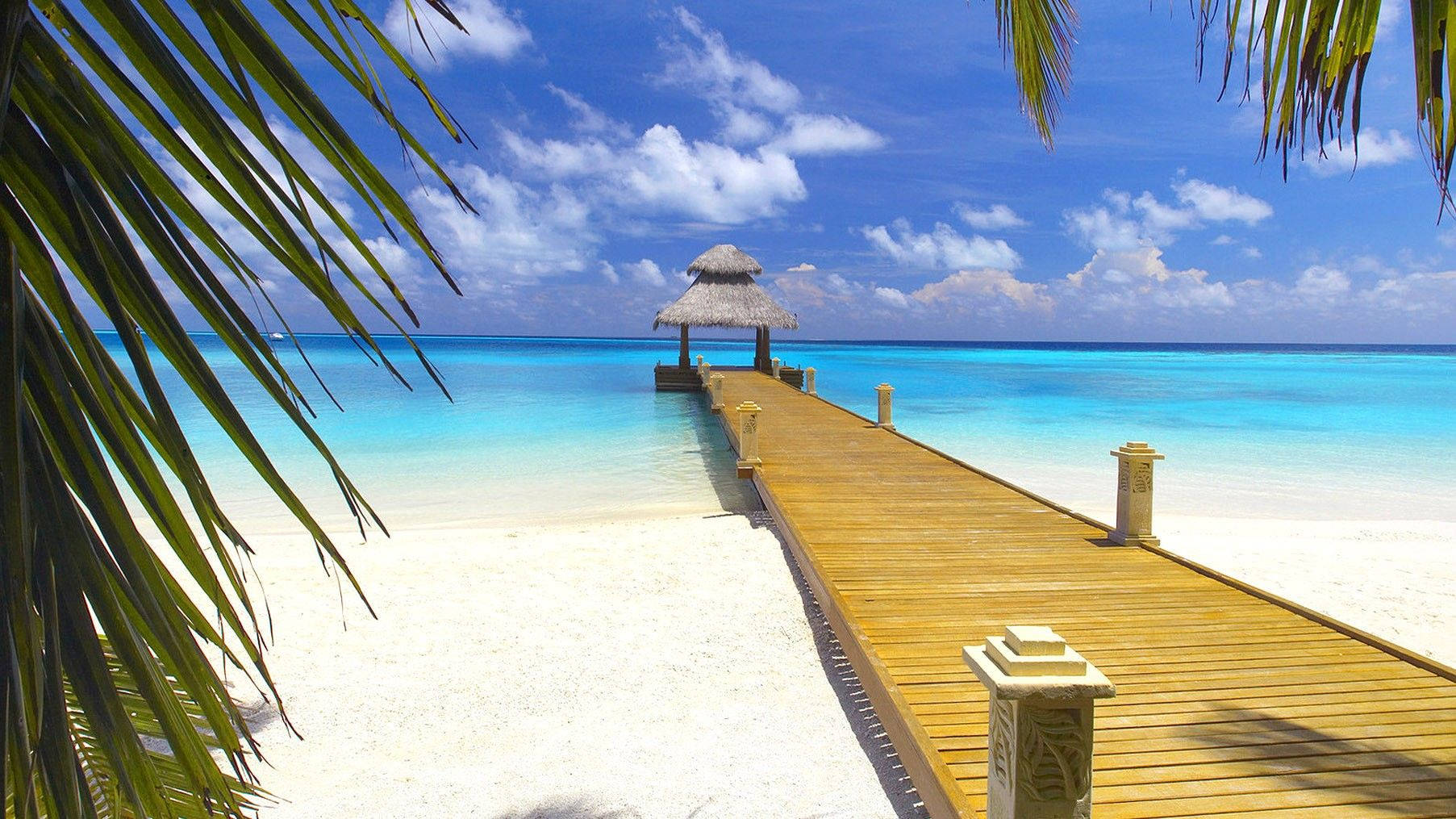 Bahamas Peaceful Island Background