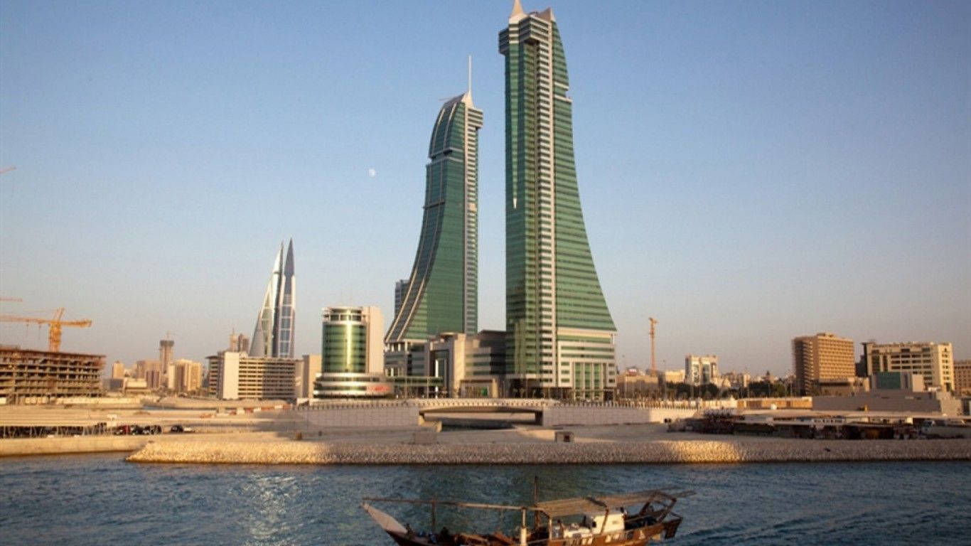 Bahrain Architectural Buildings Background