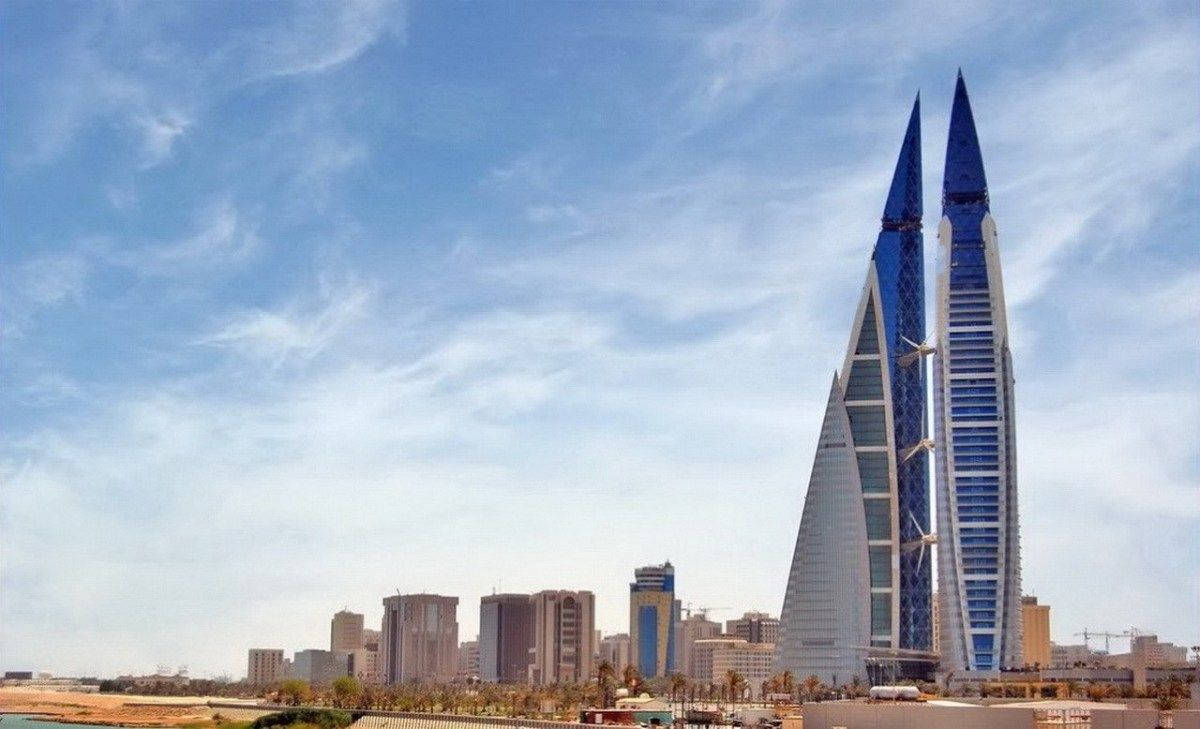 Bahrain World Trade Center Background