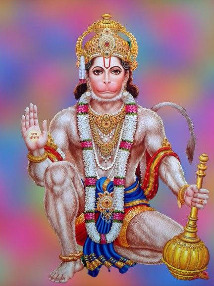 Bajrang Dal's Hanuman Meditating Hd Background