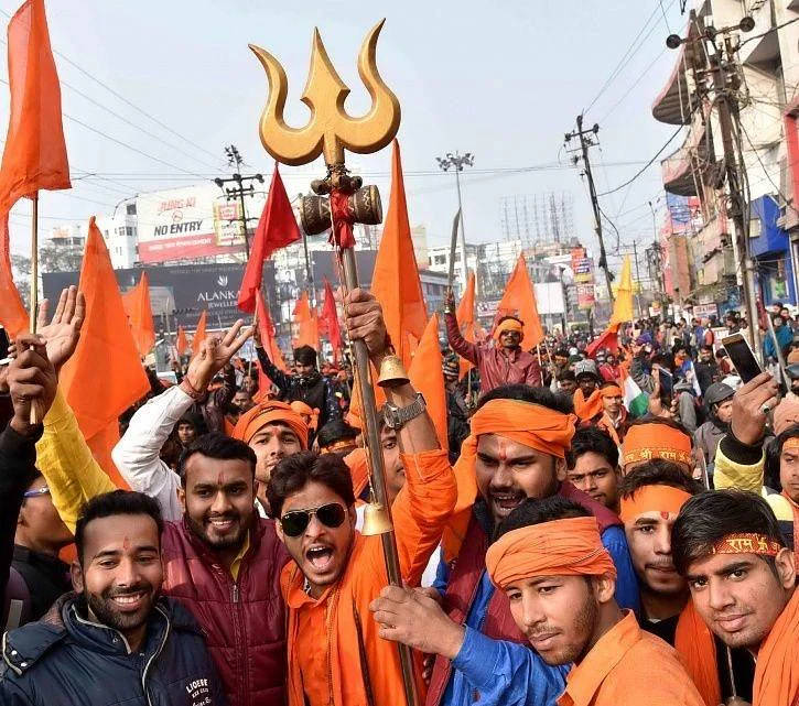 Bajrang Dal Supporters In Hd
