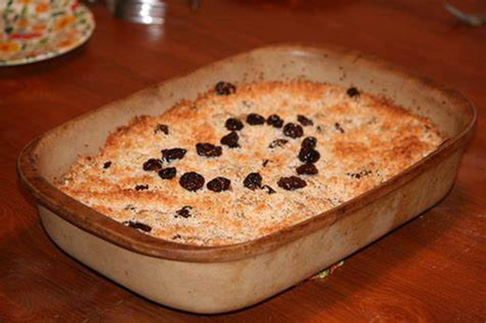 Baked Oatmeal Raisin Dessert