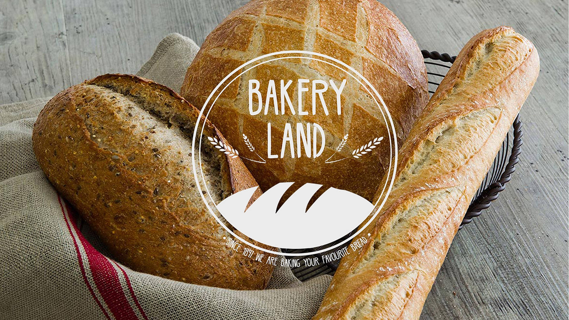Bakery Land Bread Background