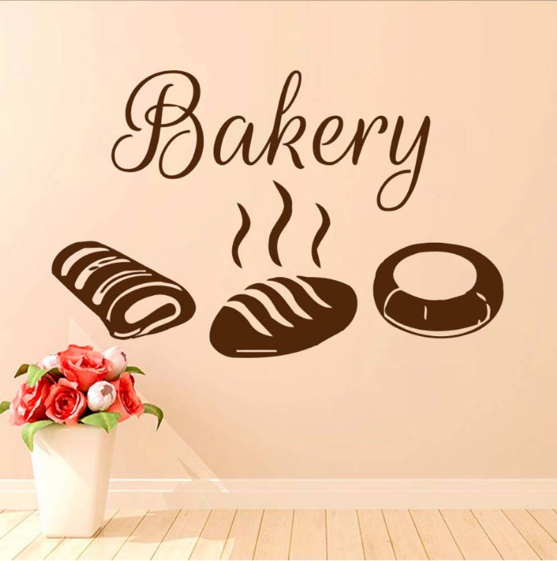 Bakery Wall Sticker Background