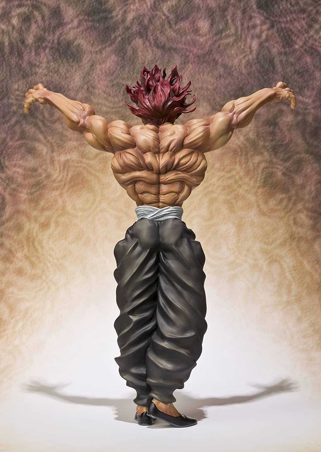 Baki Hd Muscled Demon Face Back Background