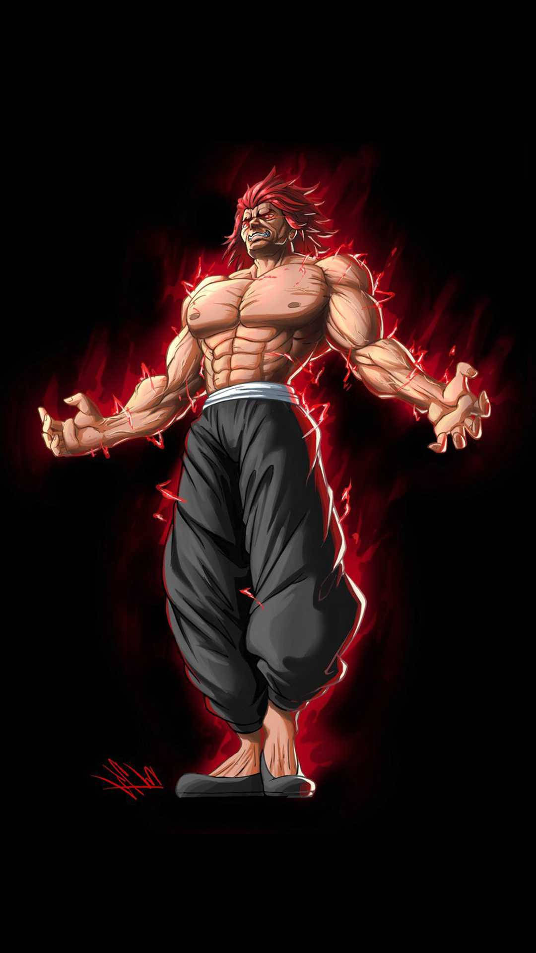 Baki Hd Raging Yujiro Hanma Background