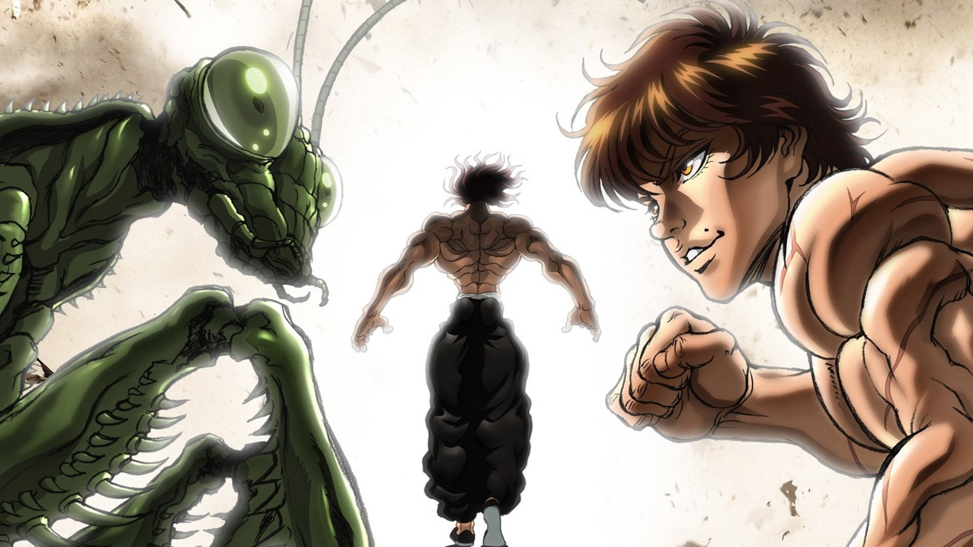 Baki Hd Versus Mantis Background