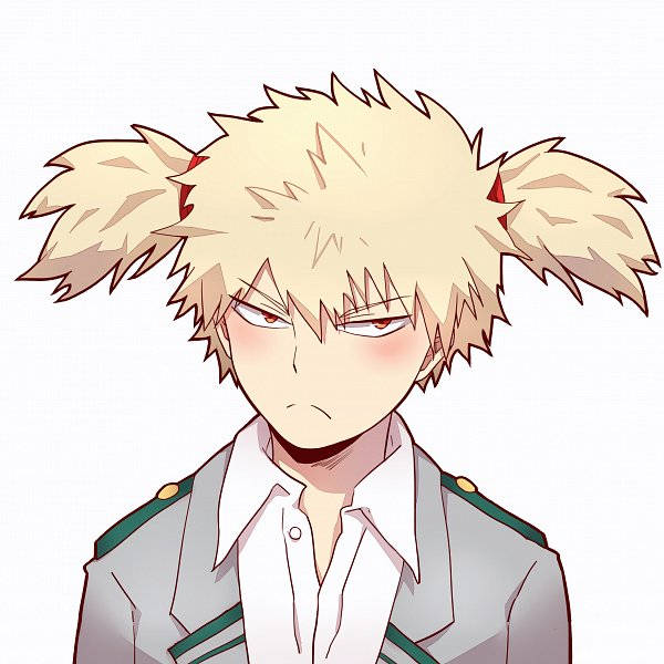Bakugou In Pigtails Background