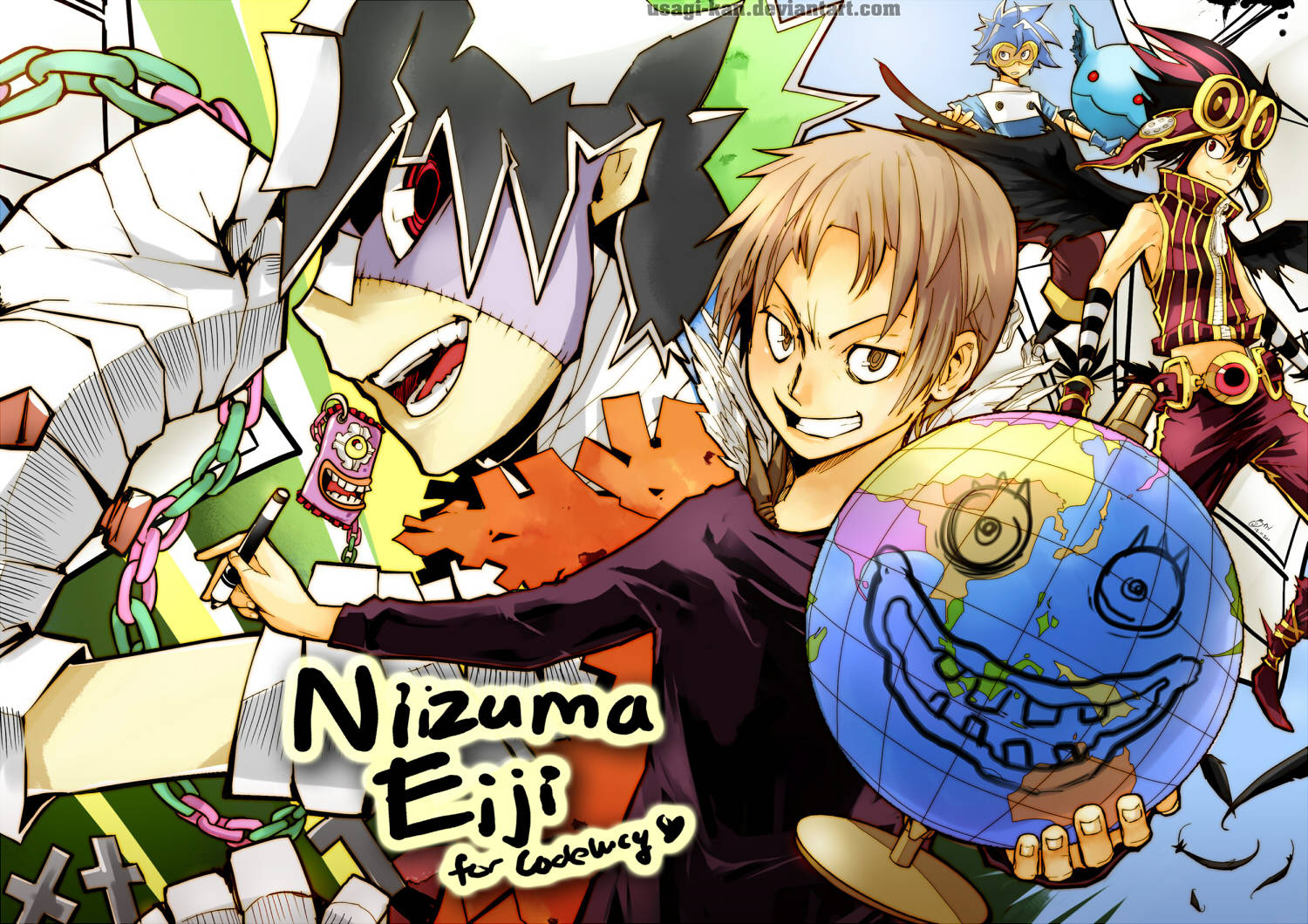 Bakuman Nizuma Eiji Background