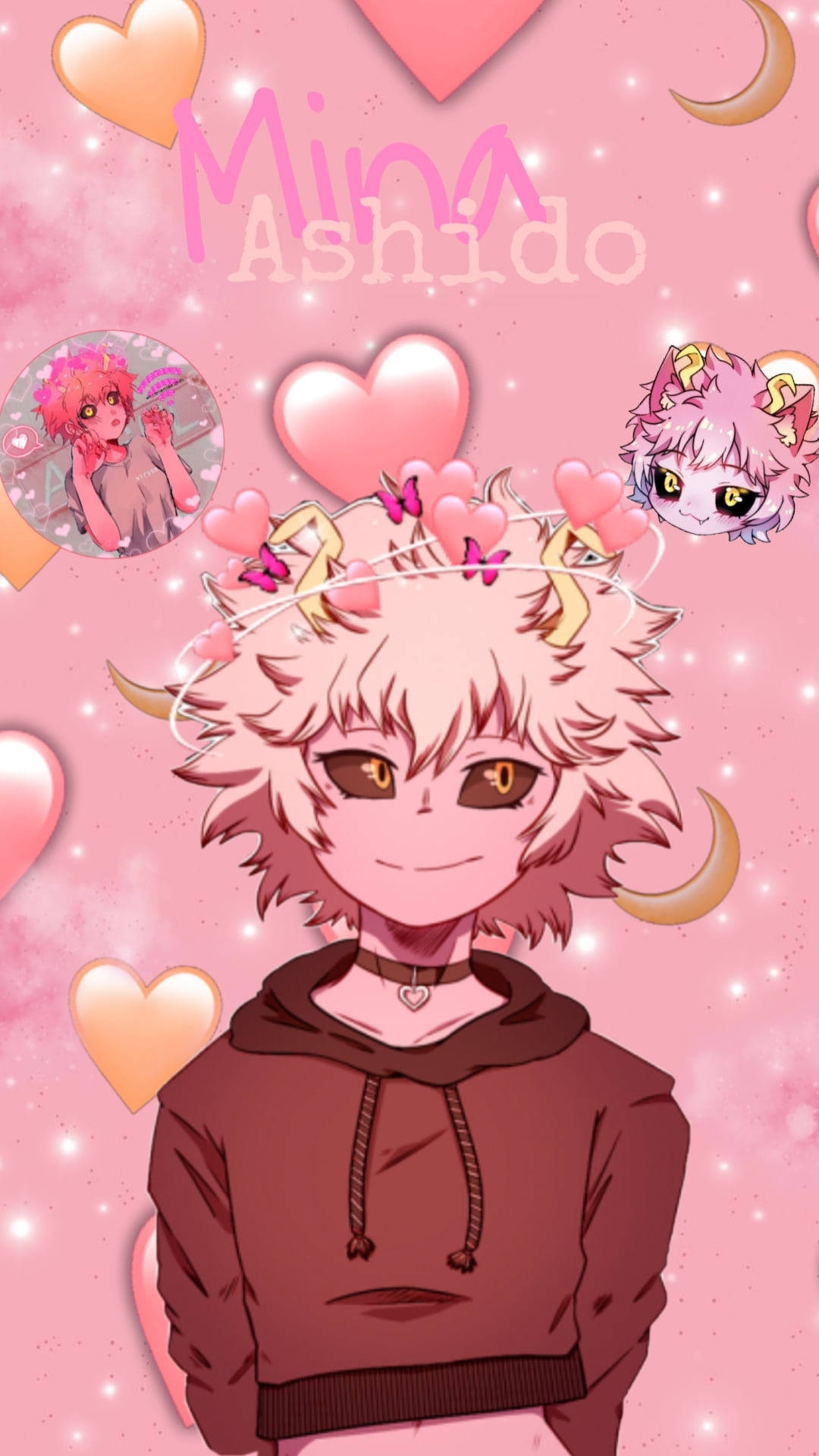 Bakusquad Pink Mina Background