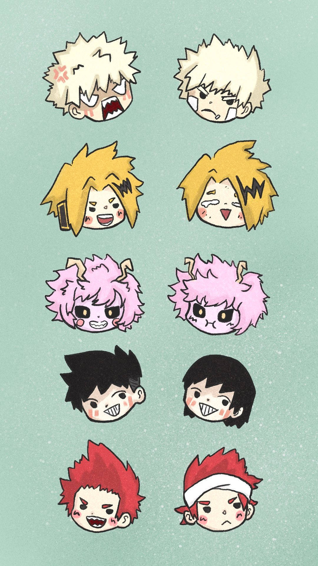 Bakusquad Silly Vector Art Background