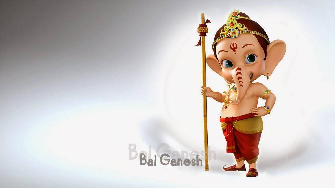 Bal Ganesh Elephant-headed God Background