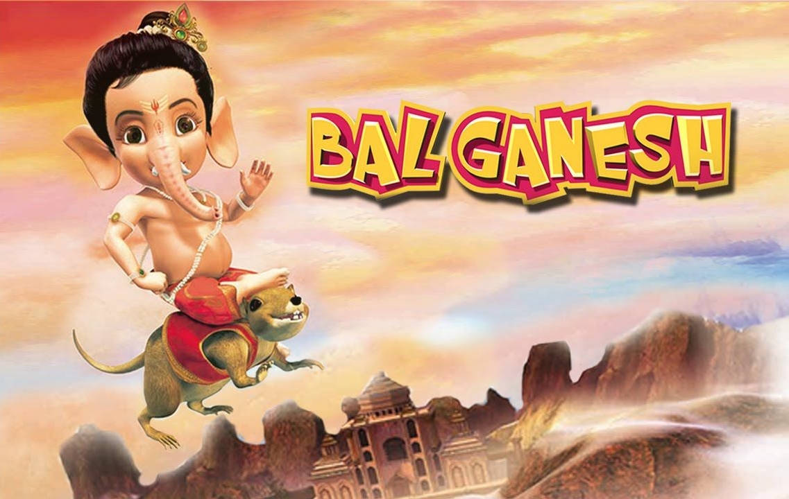 Bal Ganesh Riding Mouse