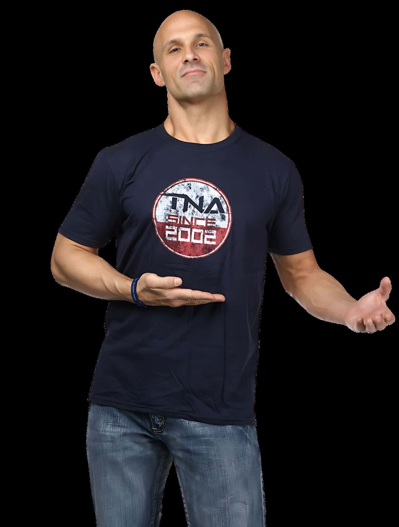 Bald Manin T N A Shirt Background