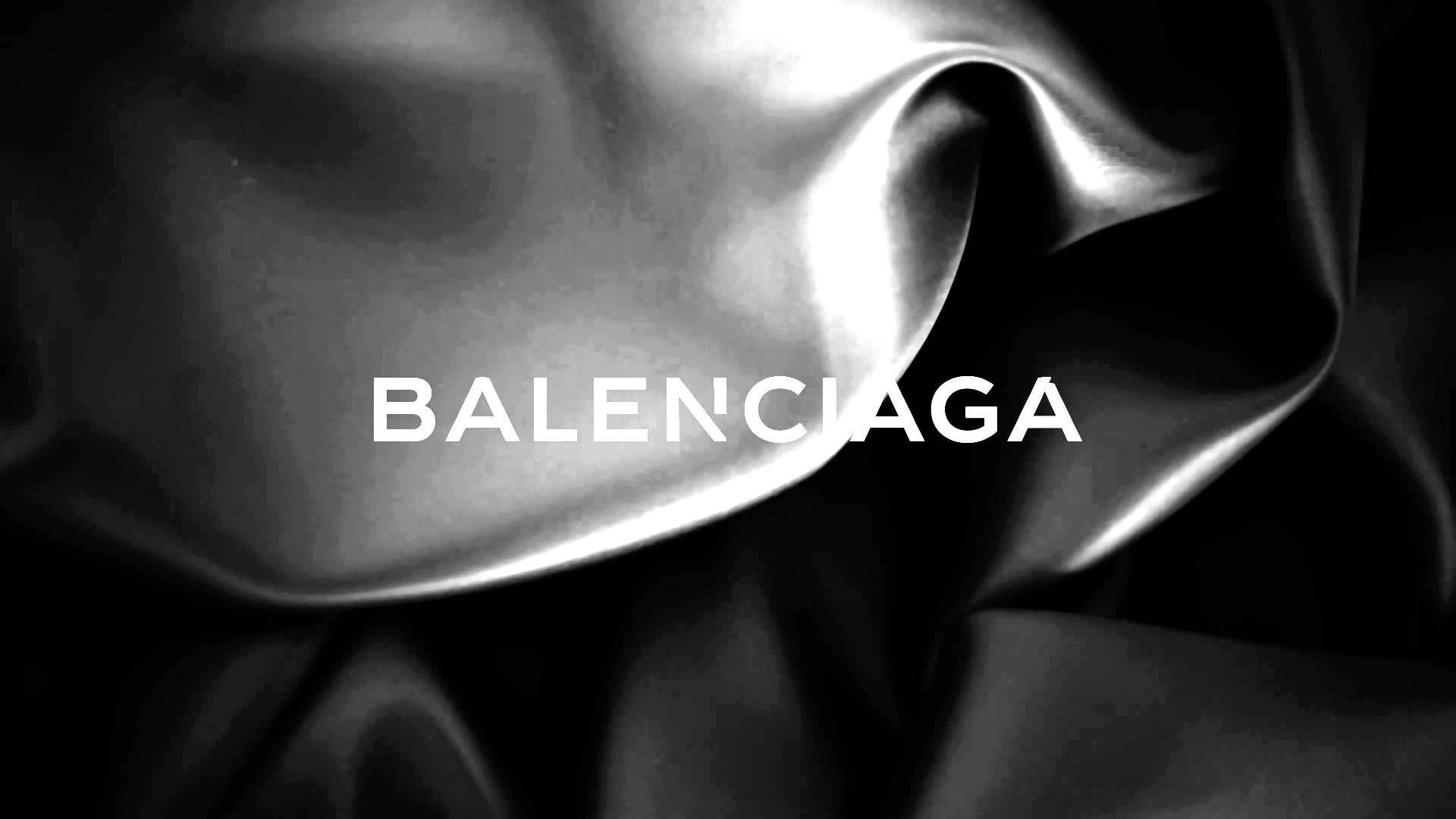 Balenciaga Black Gradient Background