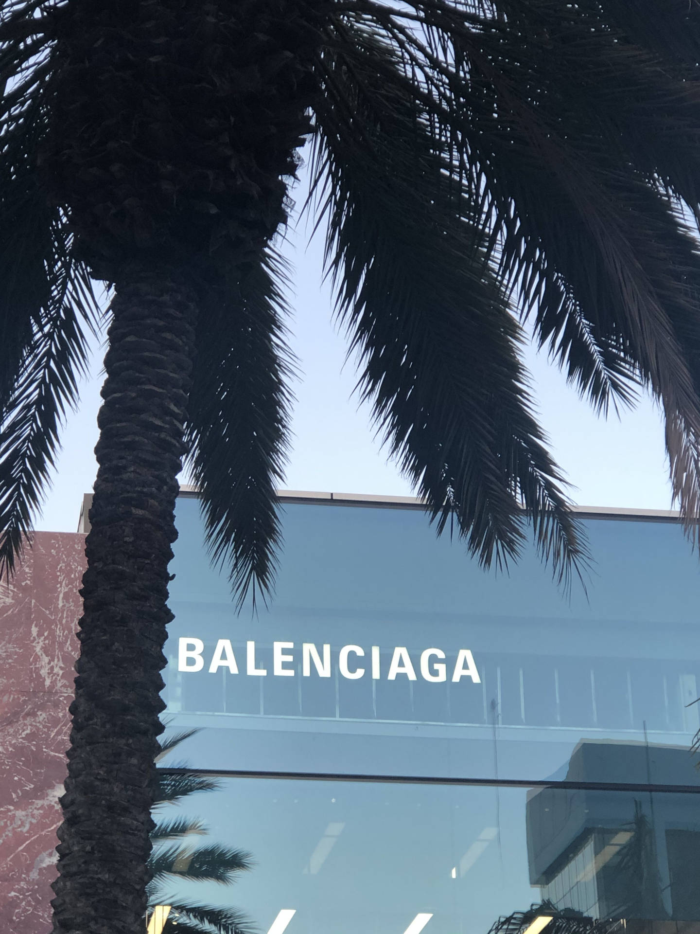 Balenciaga Office Building Background