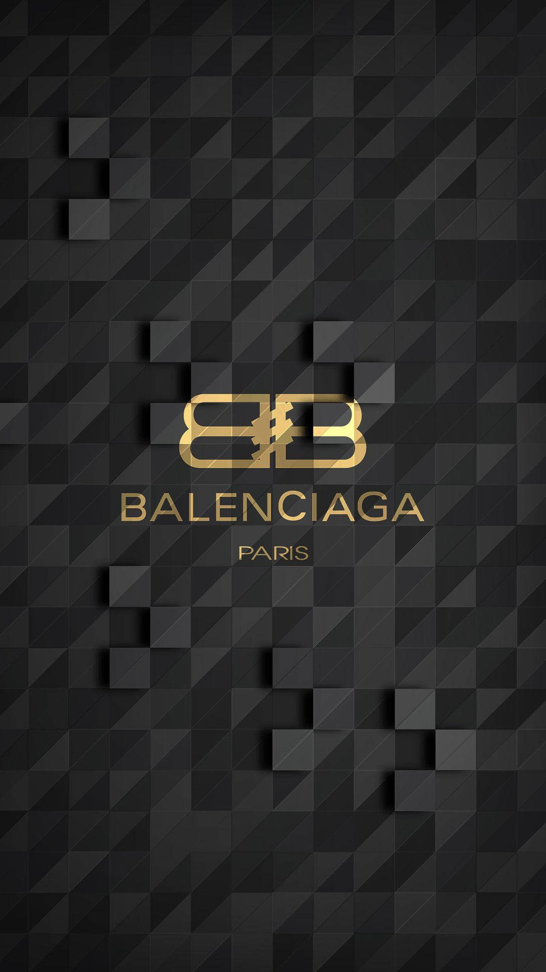 Balenciaga Paris Pixelated Background