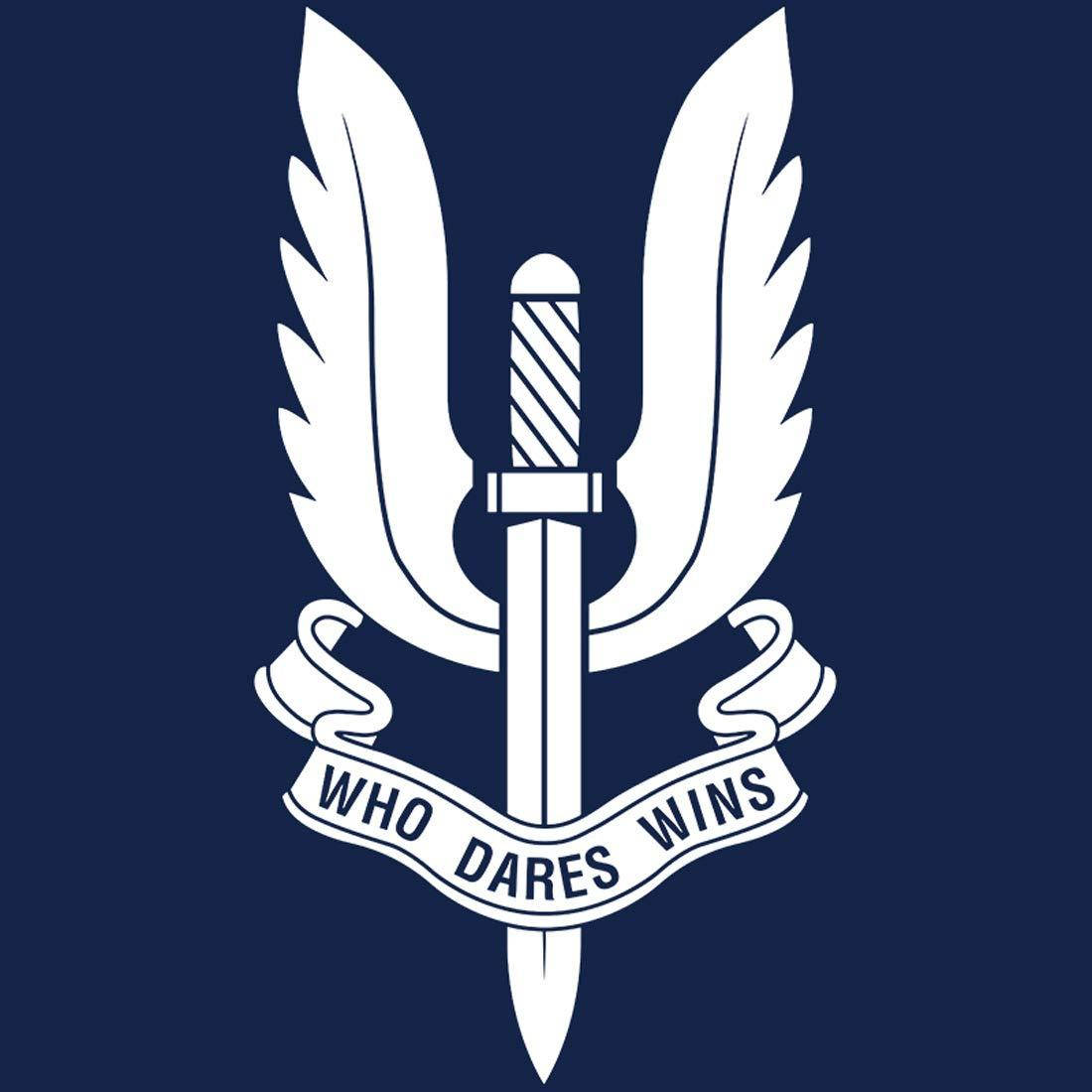 Balidan Badge In Navy Blue Background