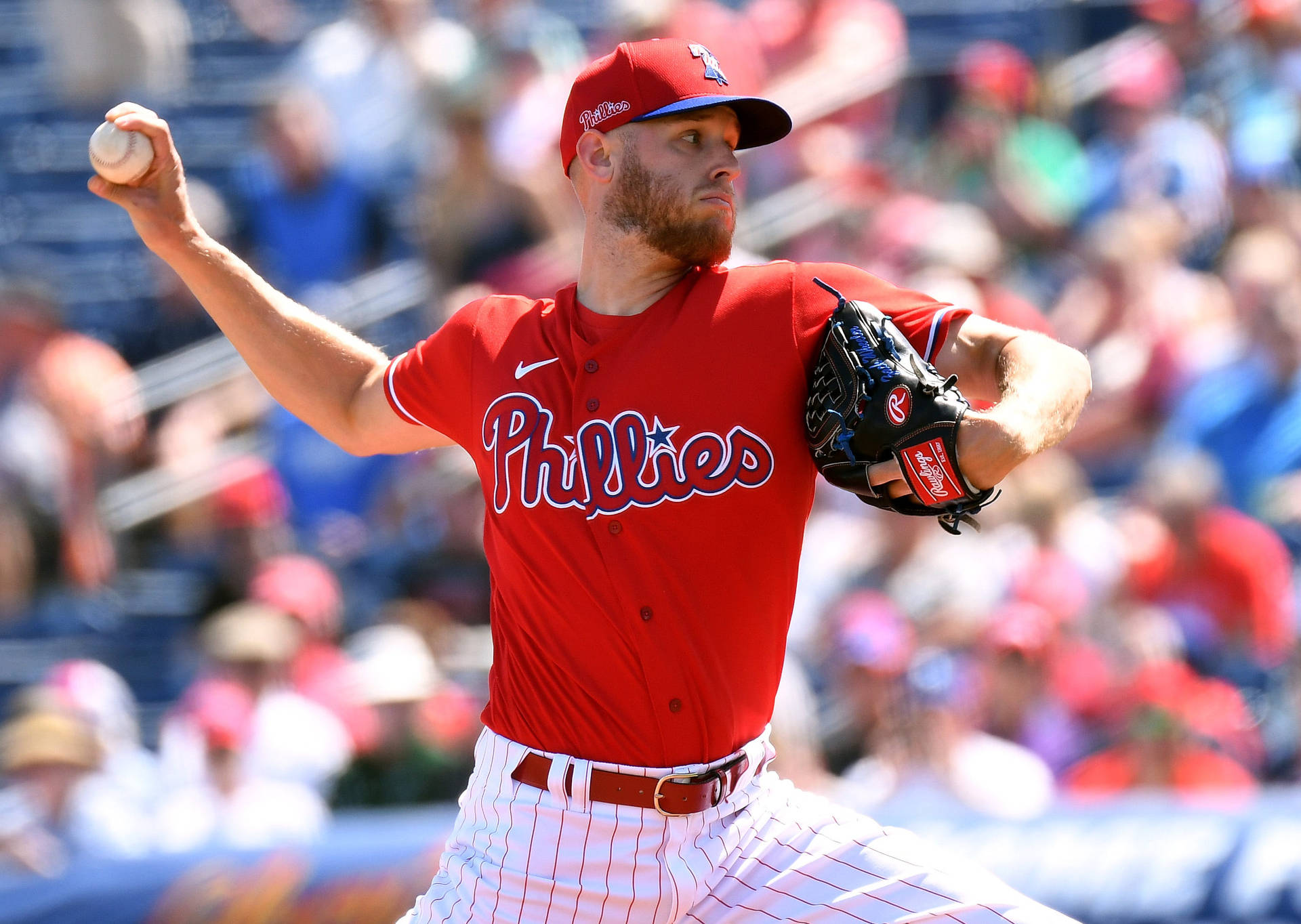 Ball In Hand Zack Wheeler Background