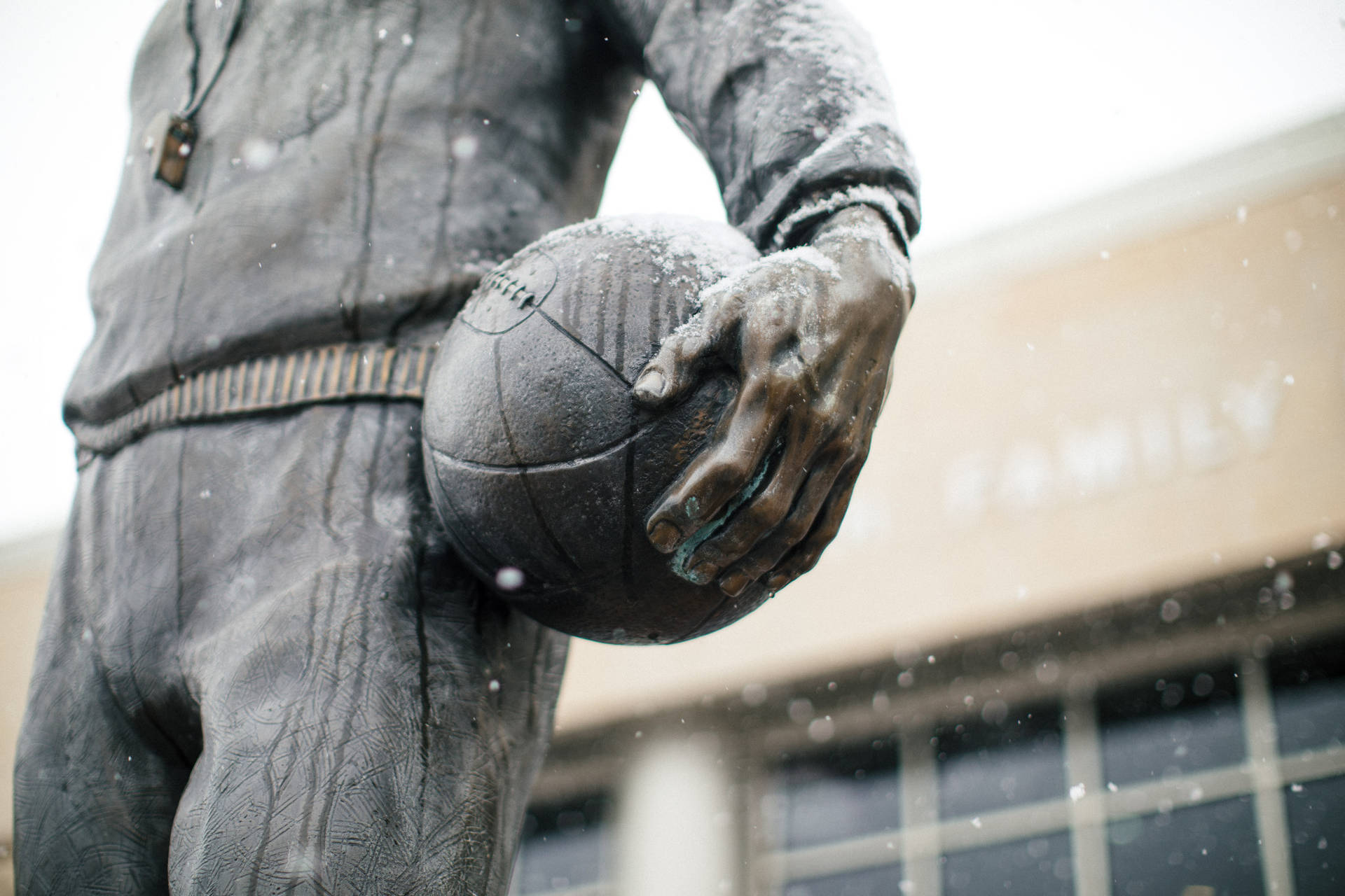 Ball Of Phog Statue University Of Kansas