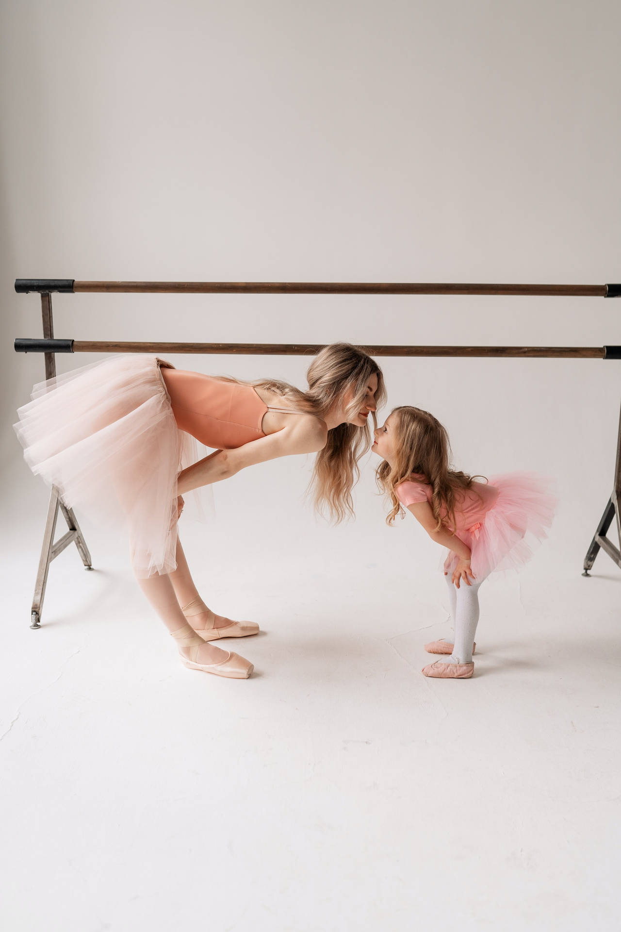 Ballerina Mother And Daughter