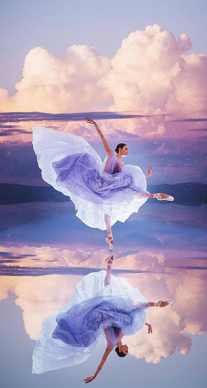 Ballet Dancer Aesthetic Background