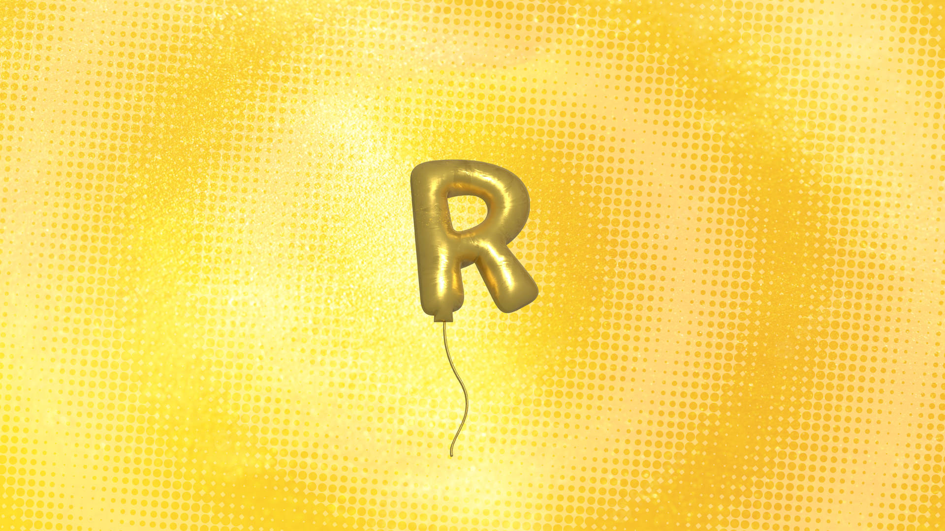 Balloon R Alphabet