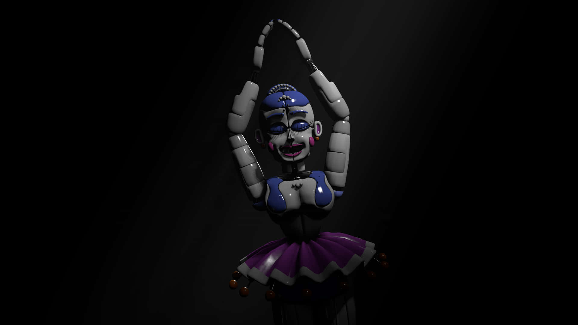 Ballora Smiling Dark Lighting