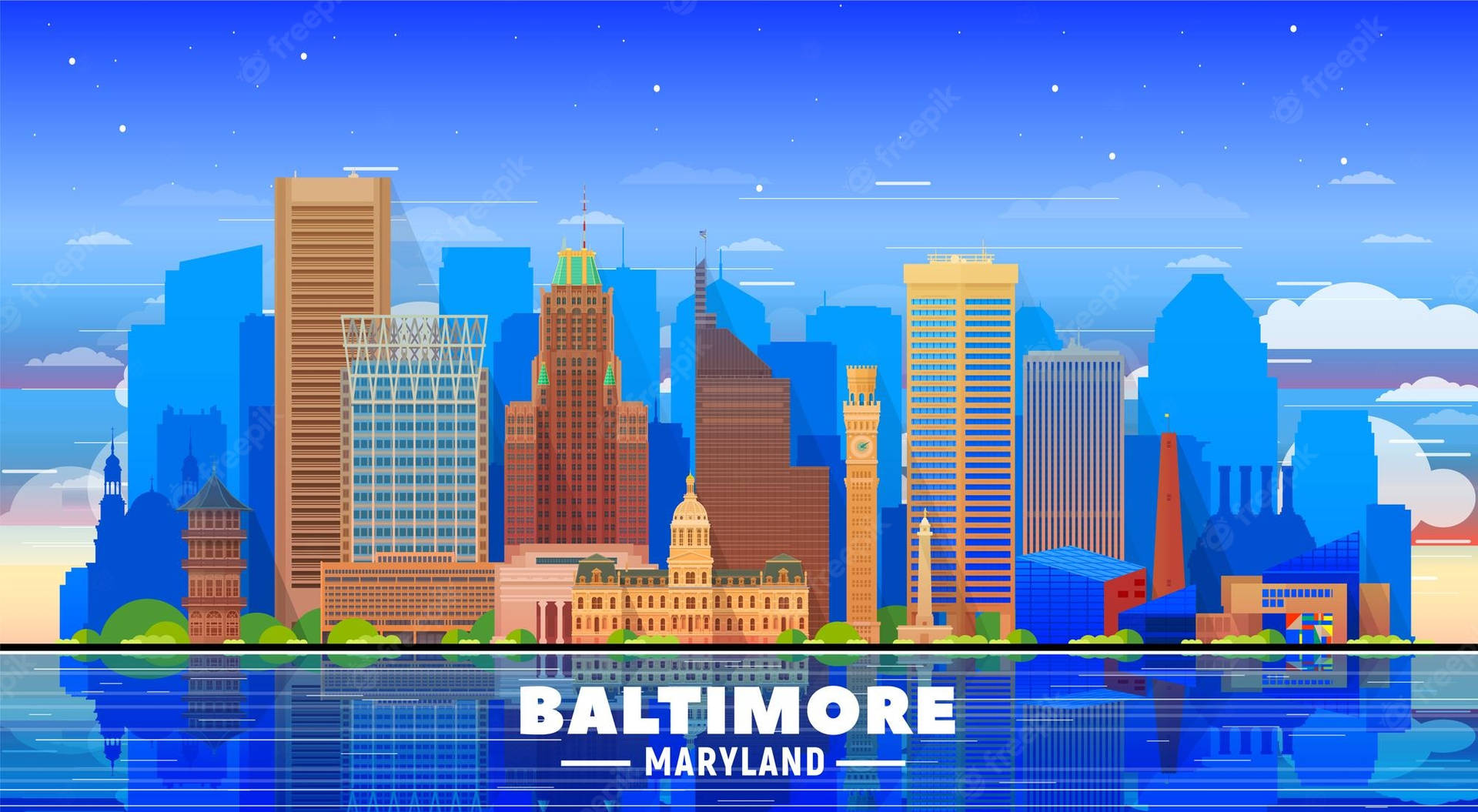 Baltimore Art Background