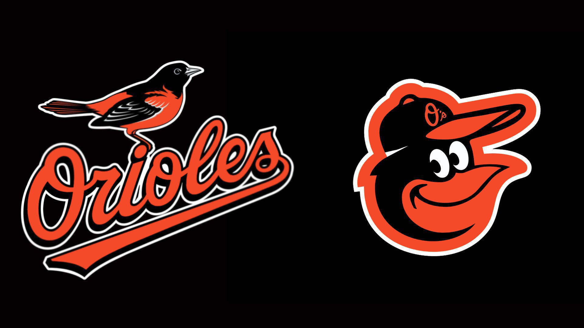 Baltimore Orioles Team Logos Background