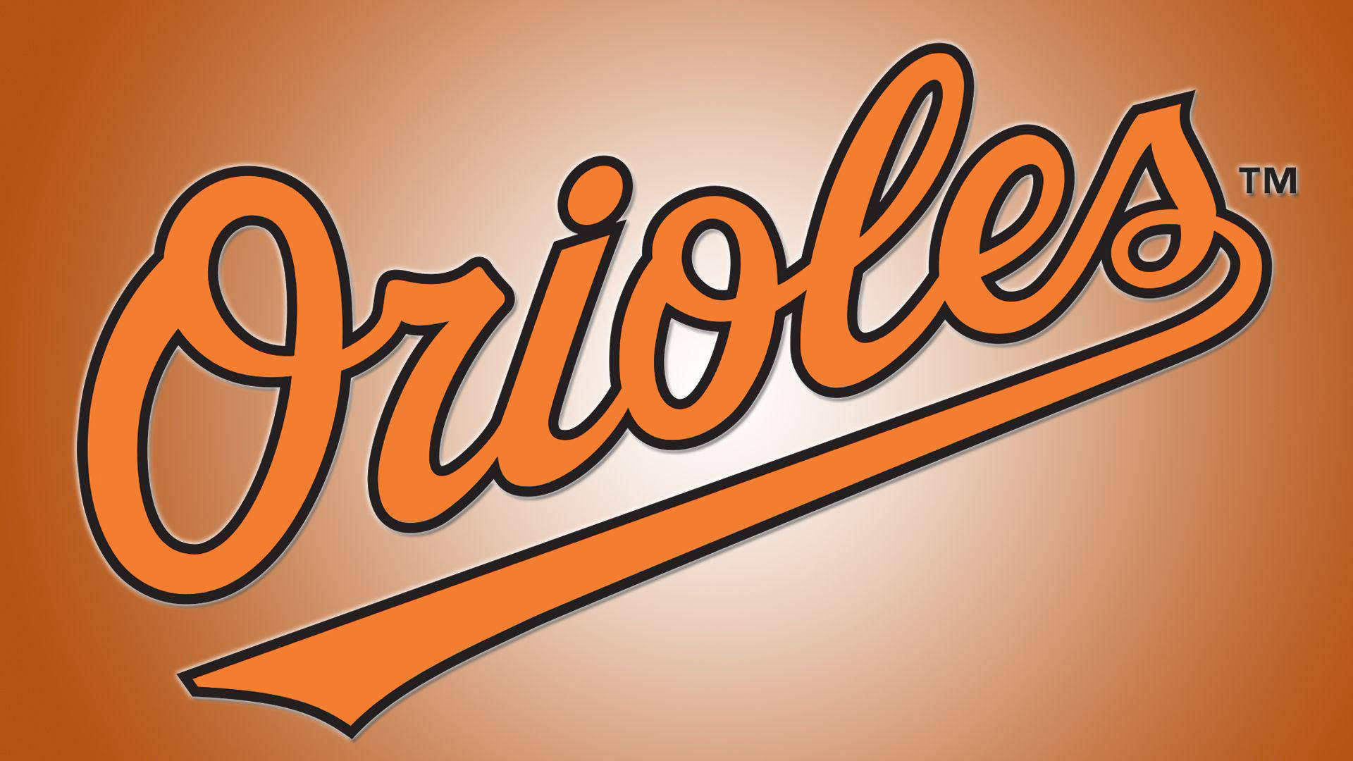 Baltimore Orioles Wordmark Background