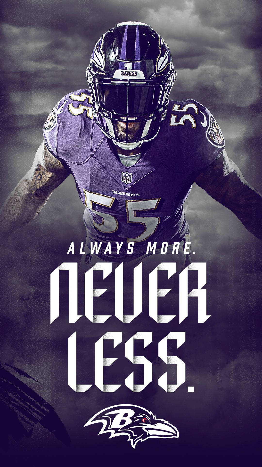 Baltimore Ravens Concept Poster Background