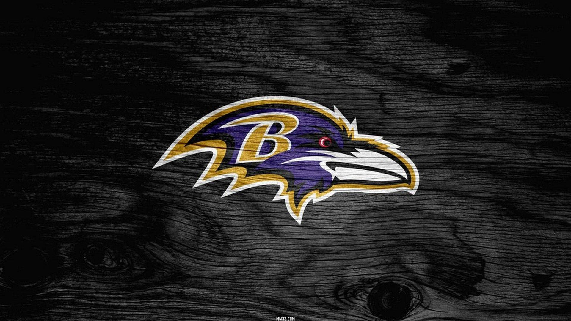 Baltimore Ravens Emblem Background