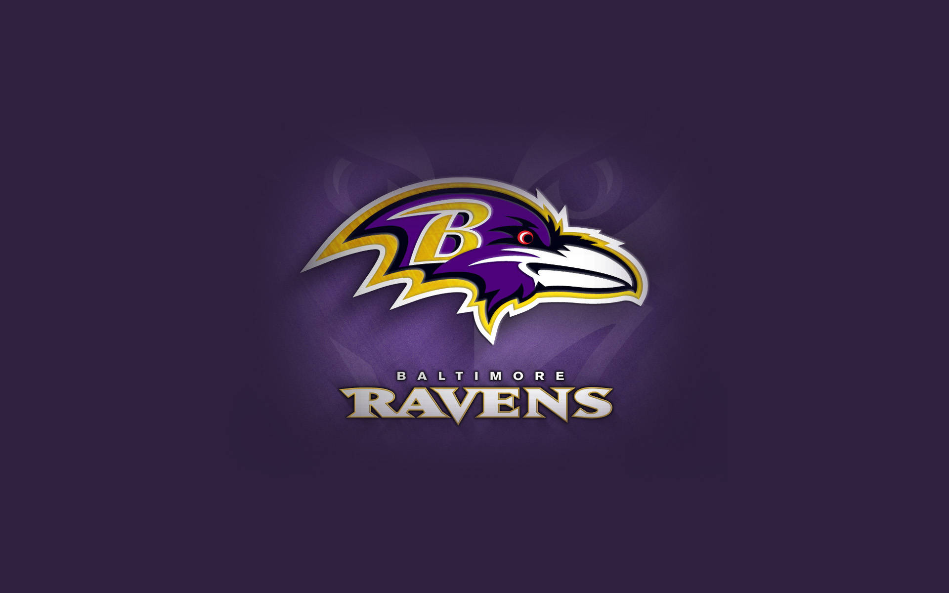 Baltimore Ravens Football Team's Logo Background