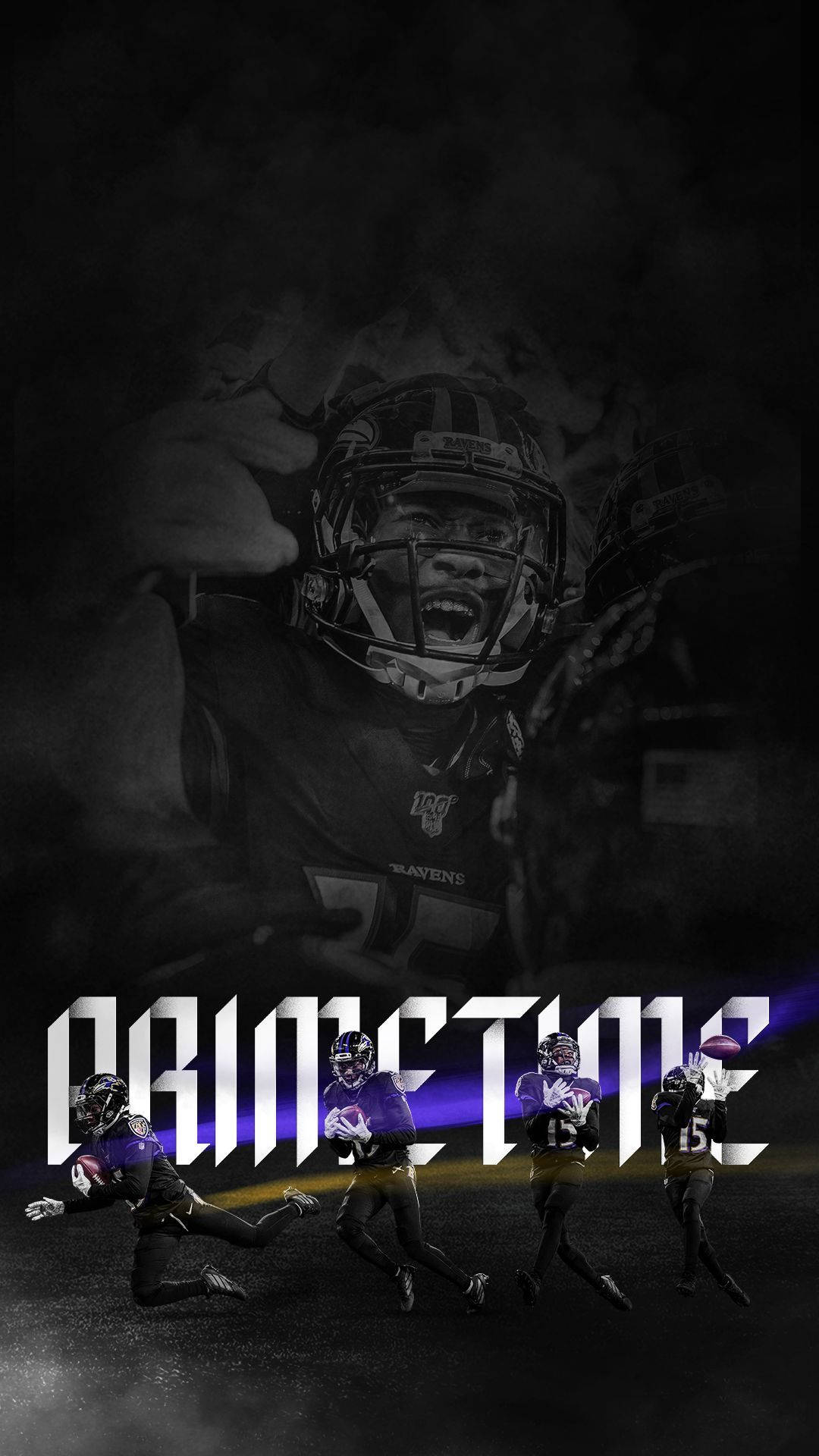 Baltimore Ravens Gametime Poster Iphone Background