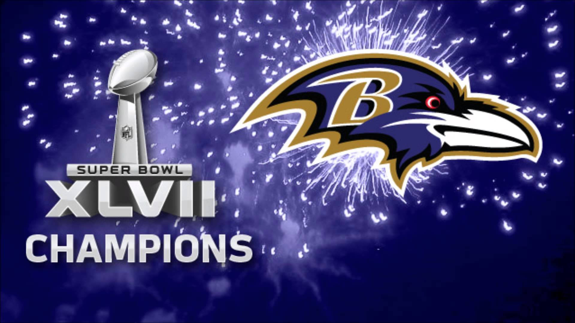 Baltimore Ravens Logo Super Bowl Xlvii Background