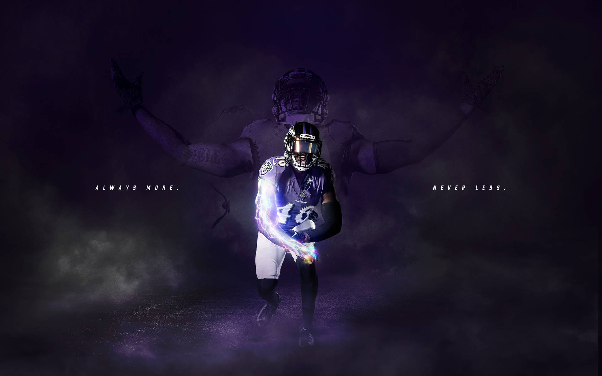 Baltimore Ravens Patrick Queen Poster Background