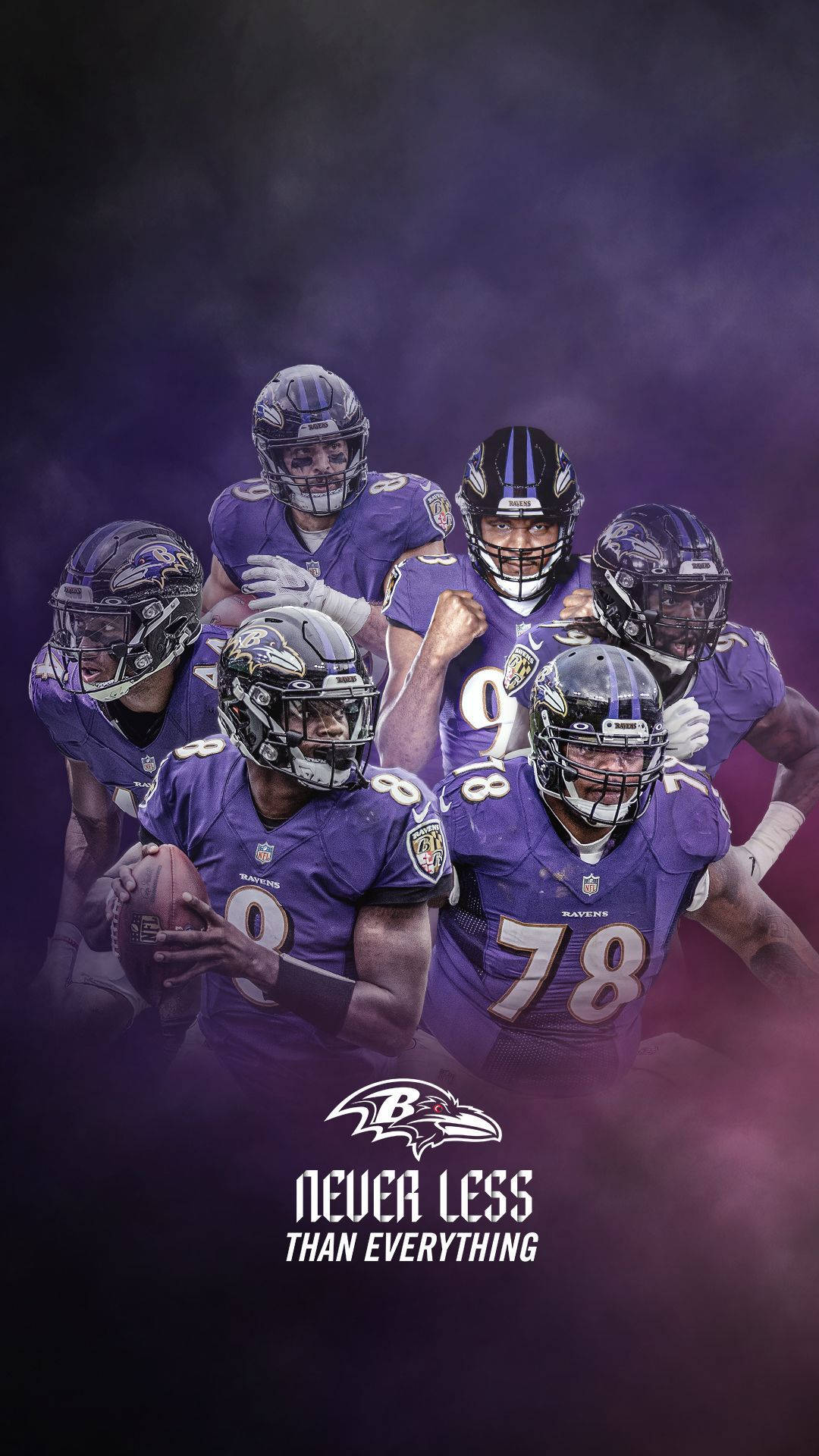 Baltimore Ravens Purple Iphone Background