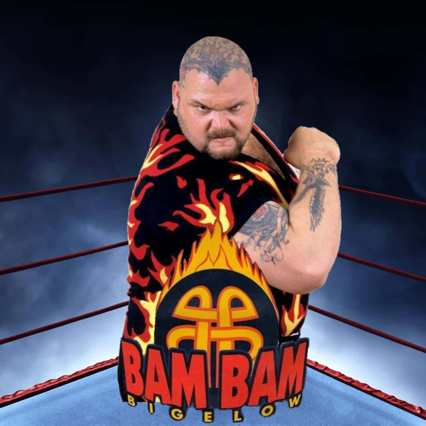 Bam Bam Bigelow Once Upon A Turnbuckle Background