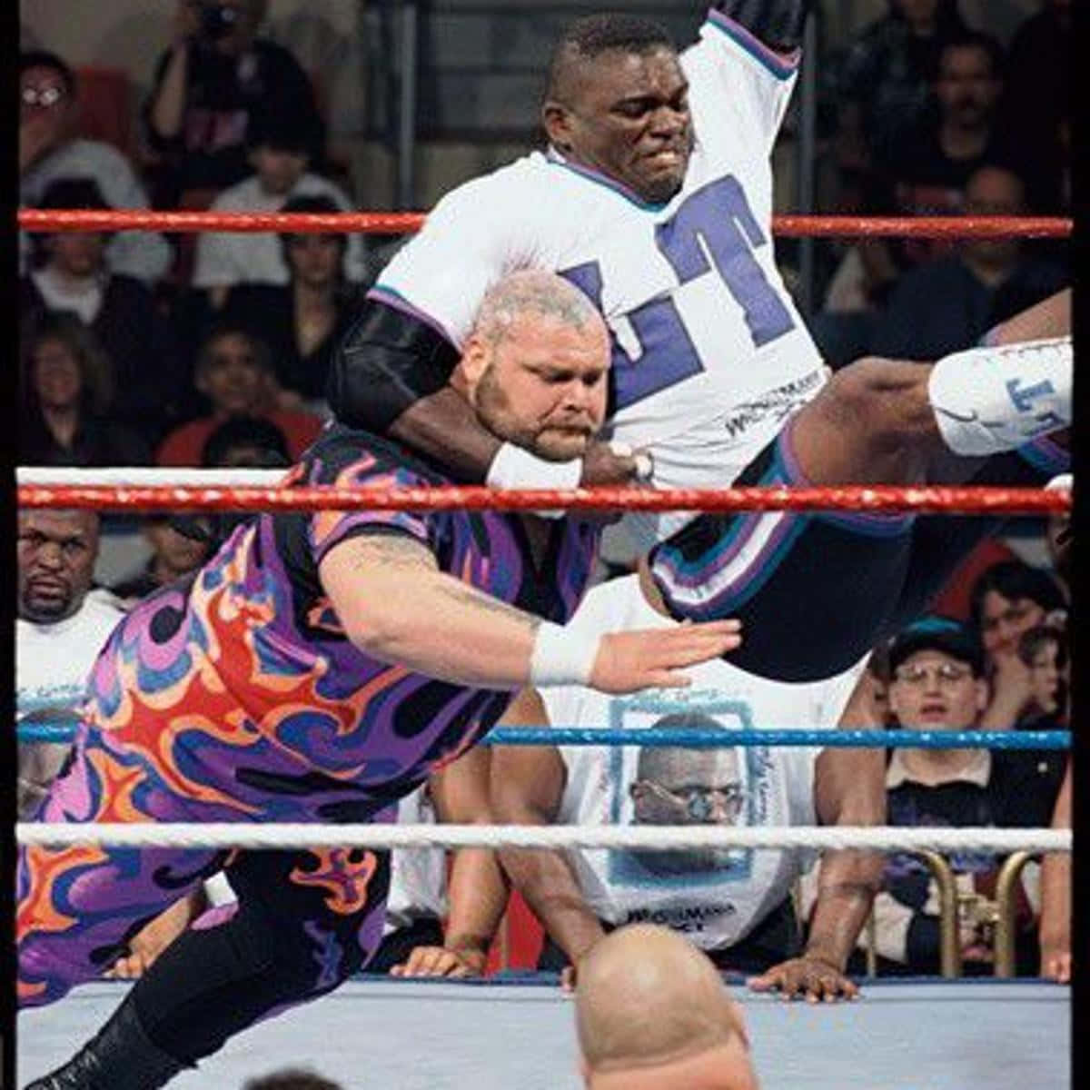 Bam Bam Bigelow Vs. Lawrence Taylor Background