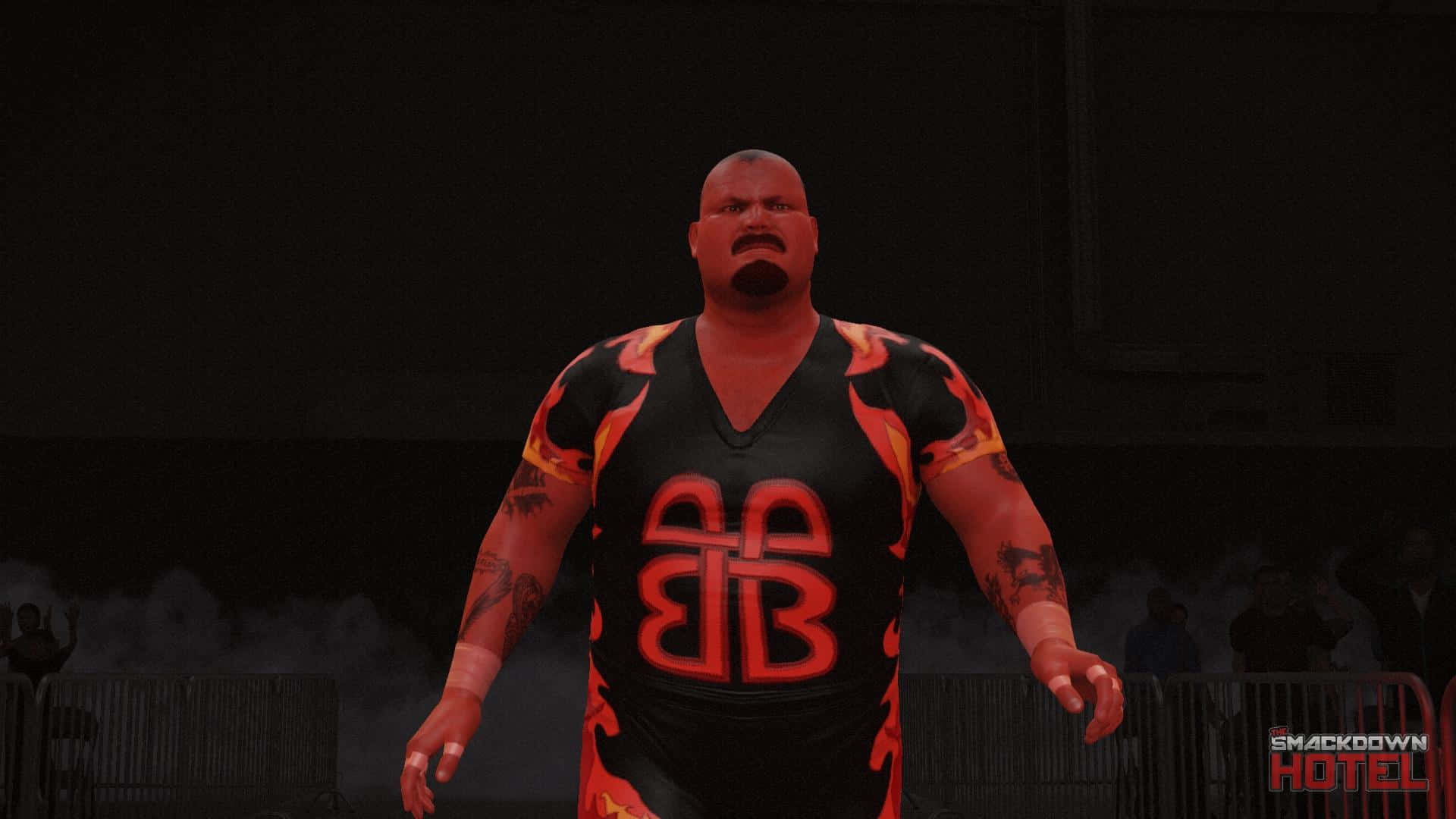 Bam Bam Bigelow Wwe 2k17 Roster Entrance Background