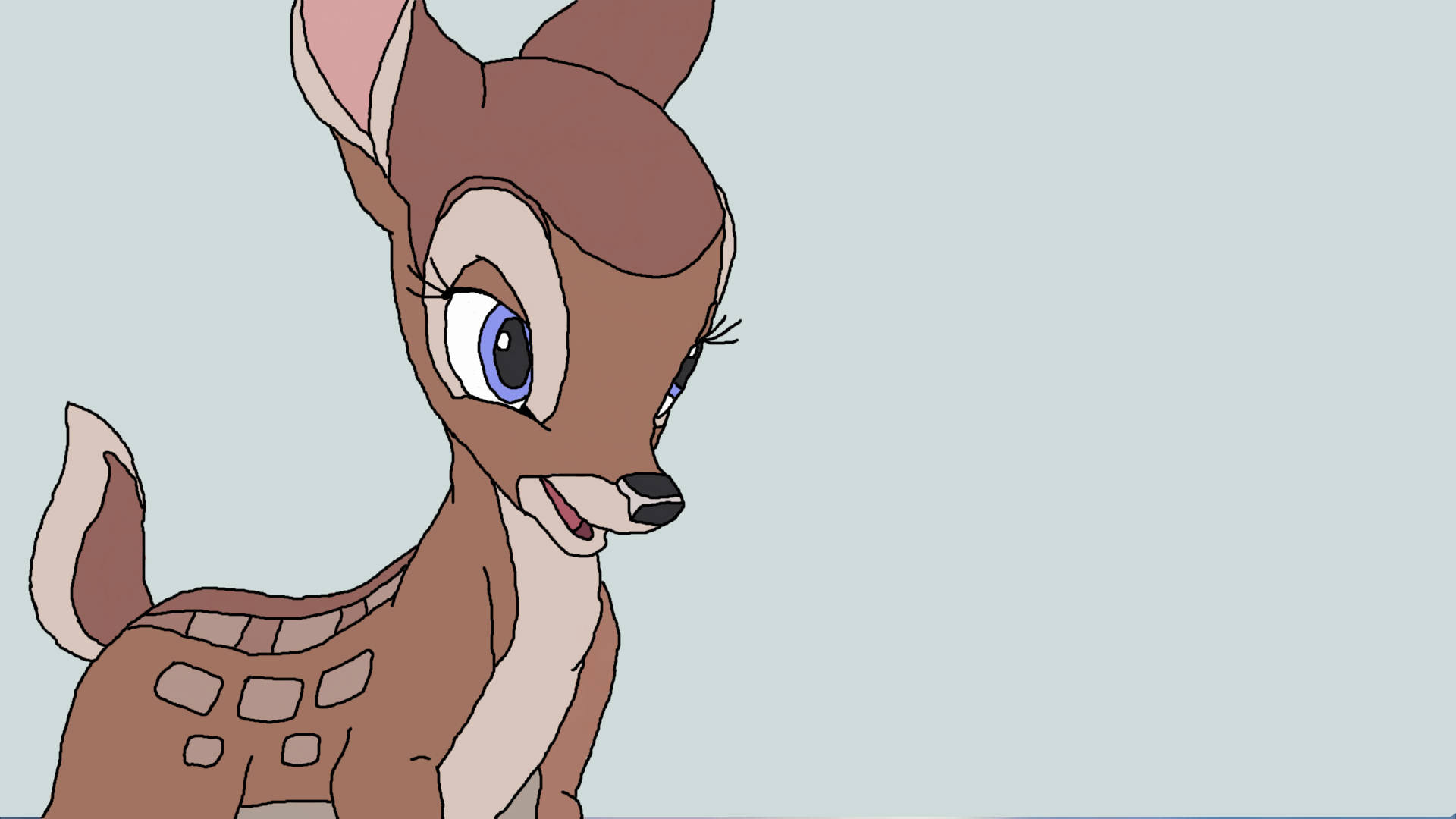 Bambi Digital Drawing