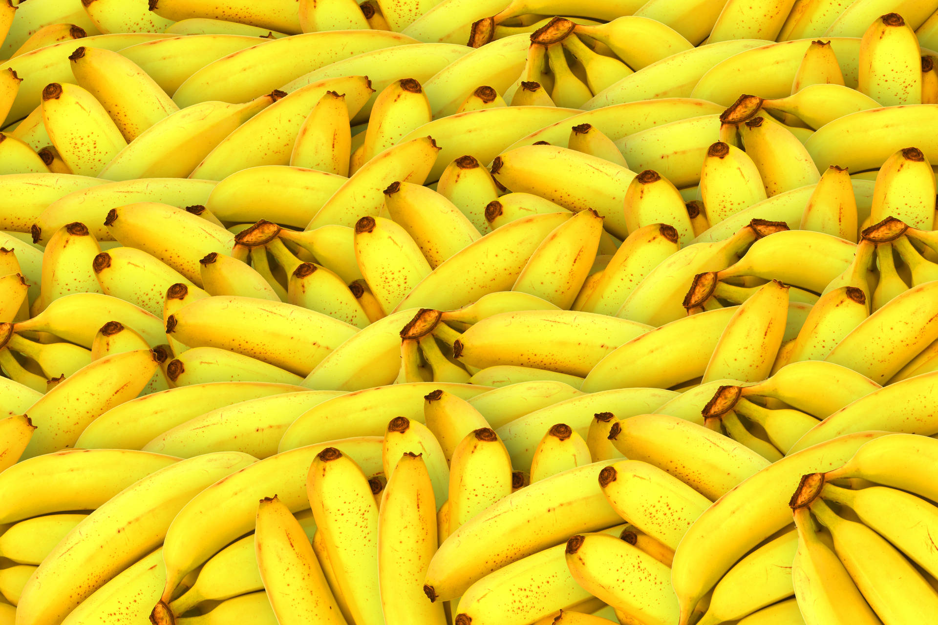 Banana Fruit On Stem