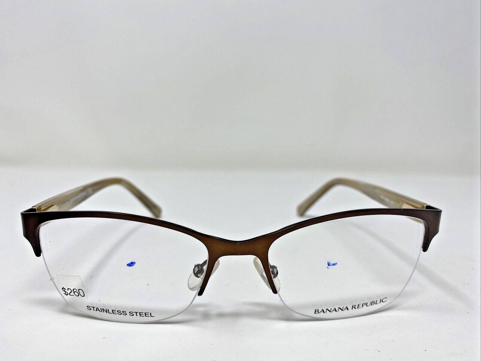 Banana Republic Brown Specs Glasses Background